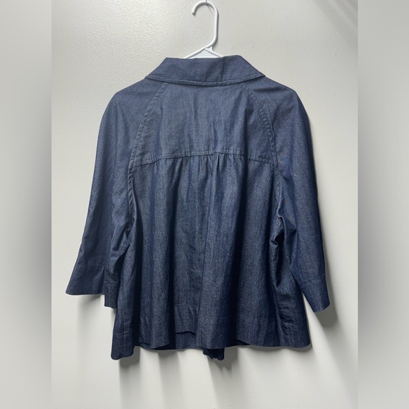 Sandro Sportswear Denim Dual Pocket Jacket - Picture 4 of 7